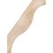 Ekena Millwork 3 1/2"W x 22"D x 30"H Funston Smooth Knee Brace, Douglas Fir BRC04X22X30FST00SDF - alternate 2